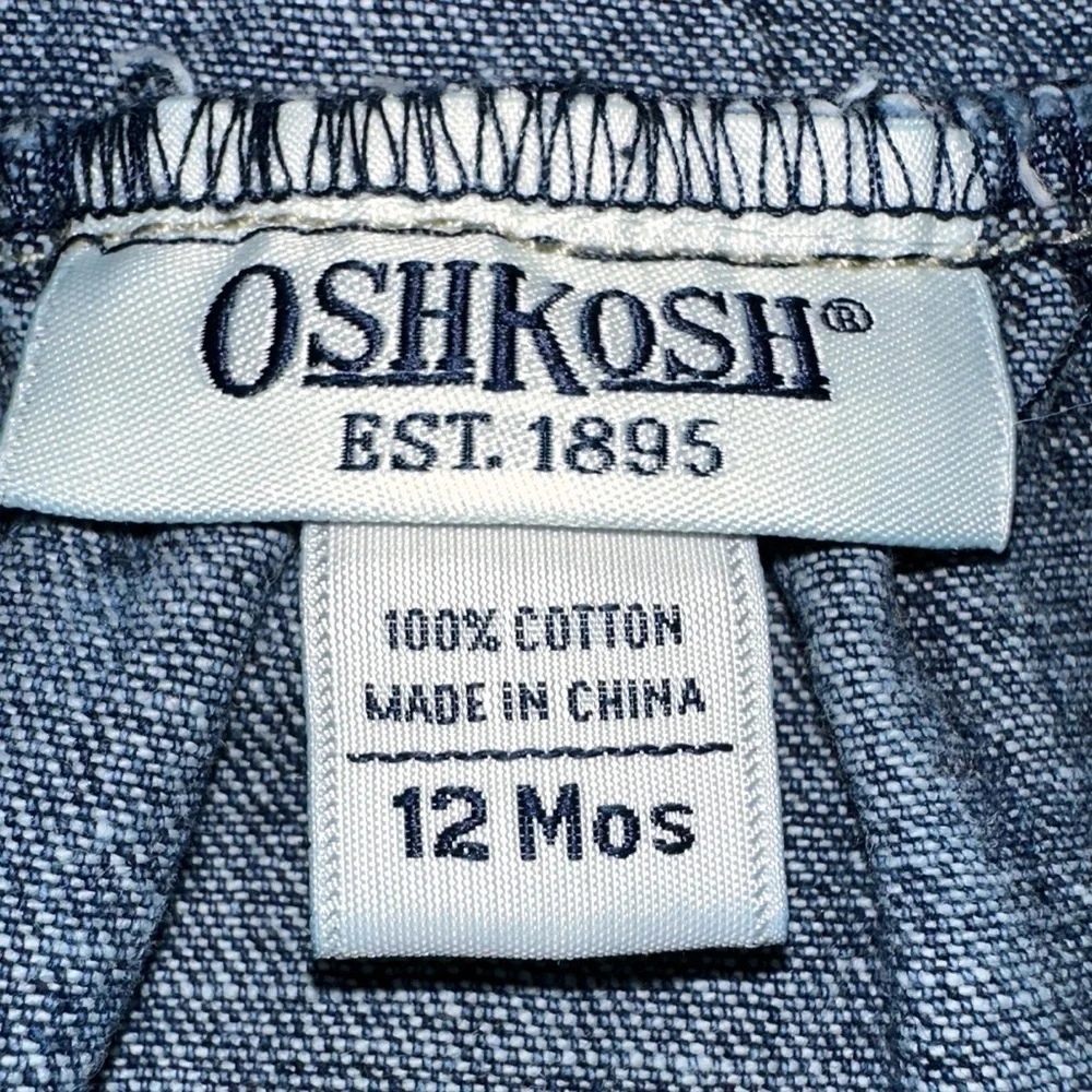 Oshkosh B’gosh Denim Embroidered Dress